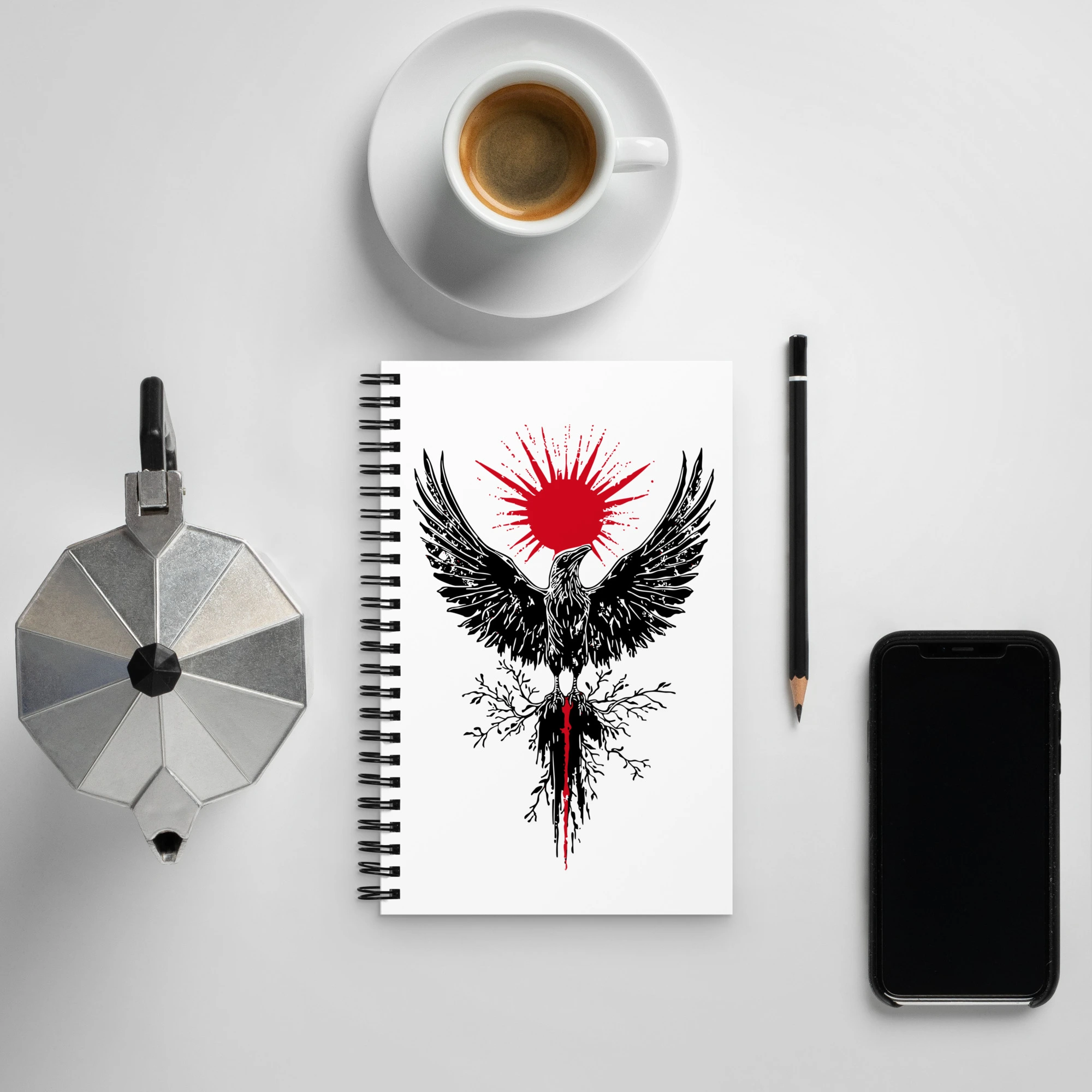 spiral-notebook-phoenix-rebirth-life1