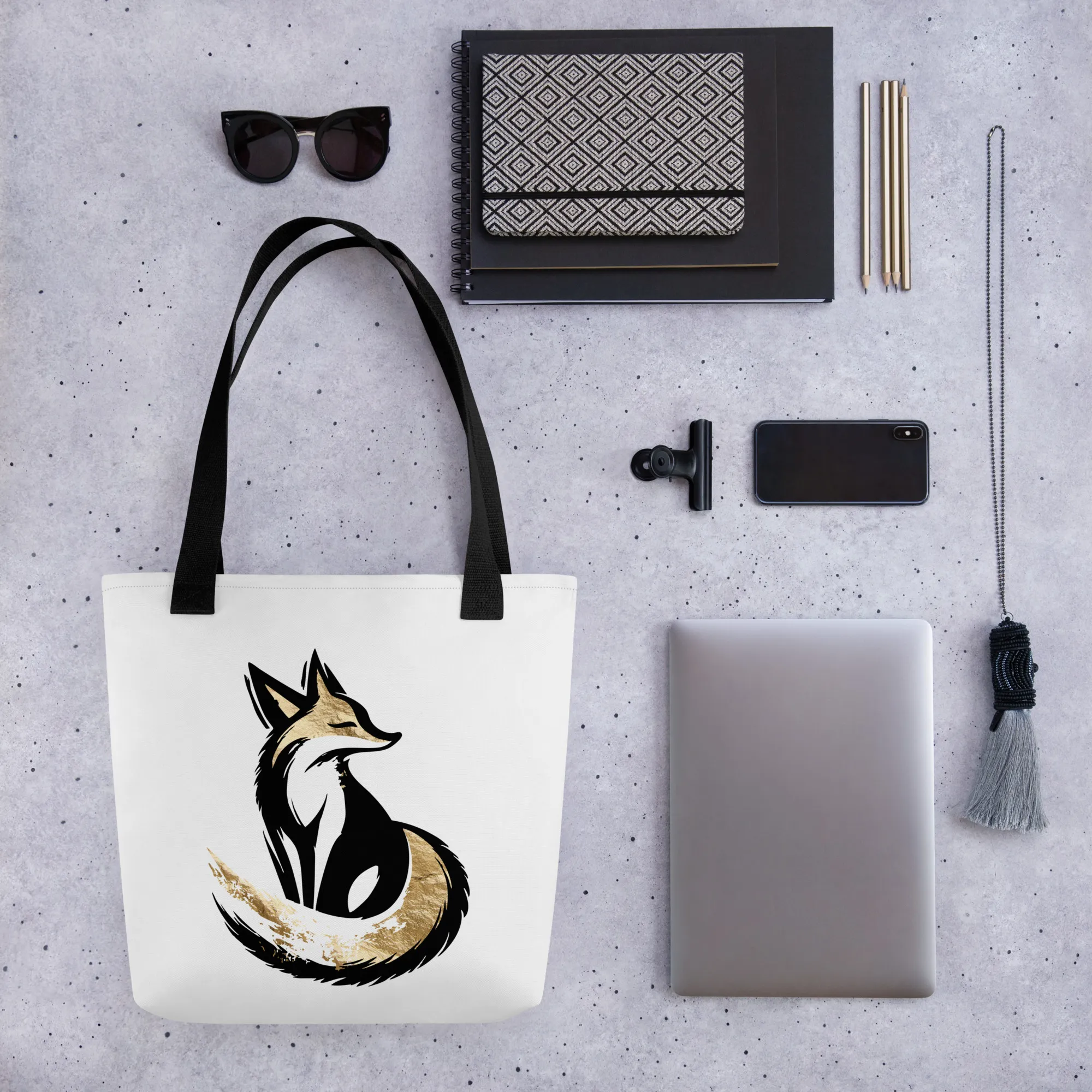 Hover image for Fox Intuition Tote Bag