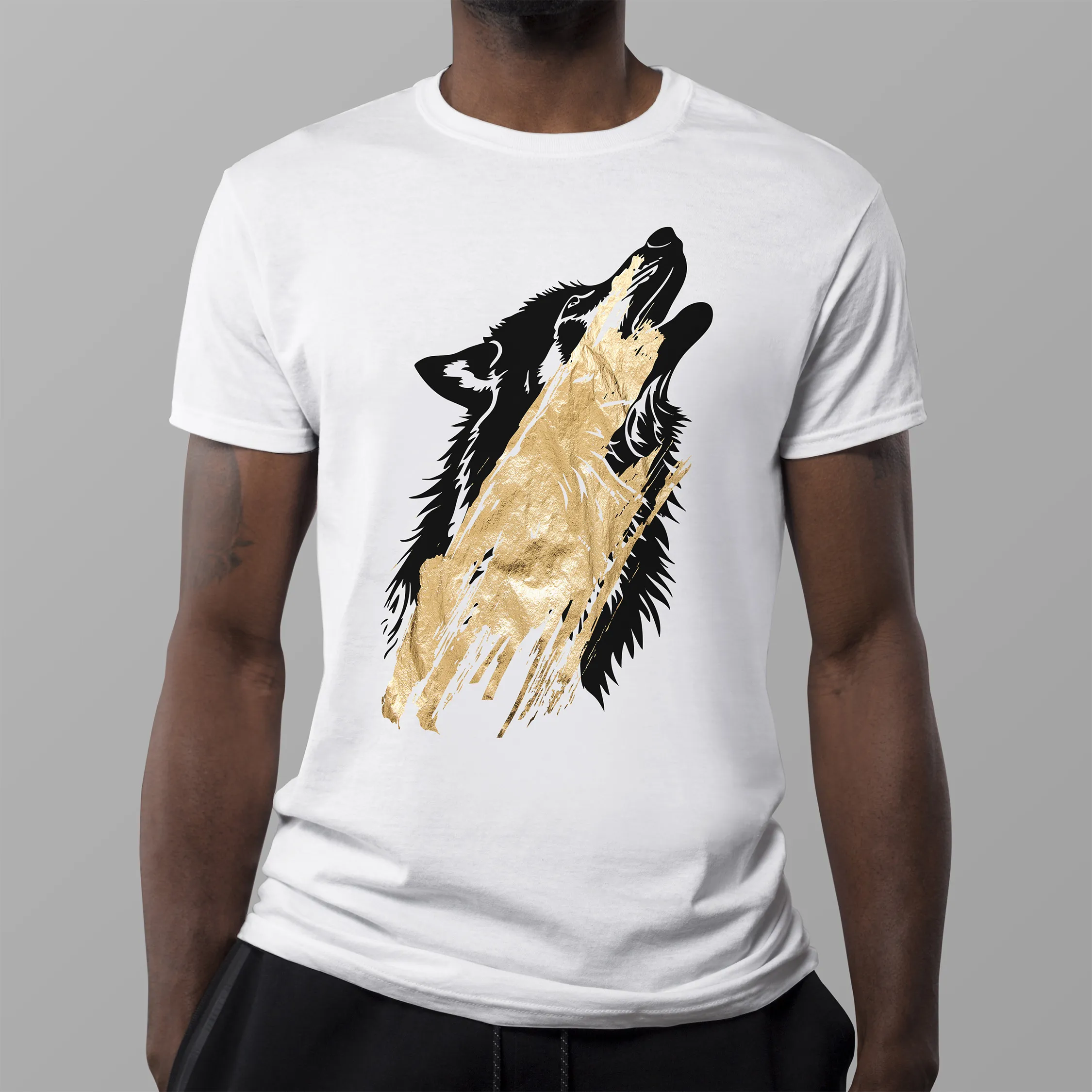 Hover image for Wolf Who Howls, Unisex Classic EcoMax Tee