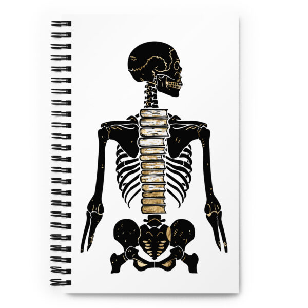 My Spine Is A Library, Spiral Notebook