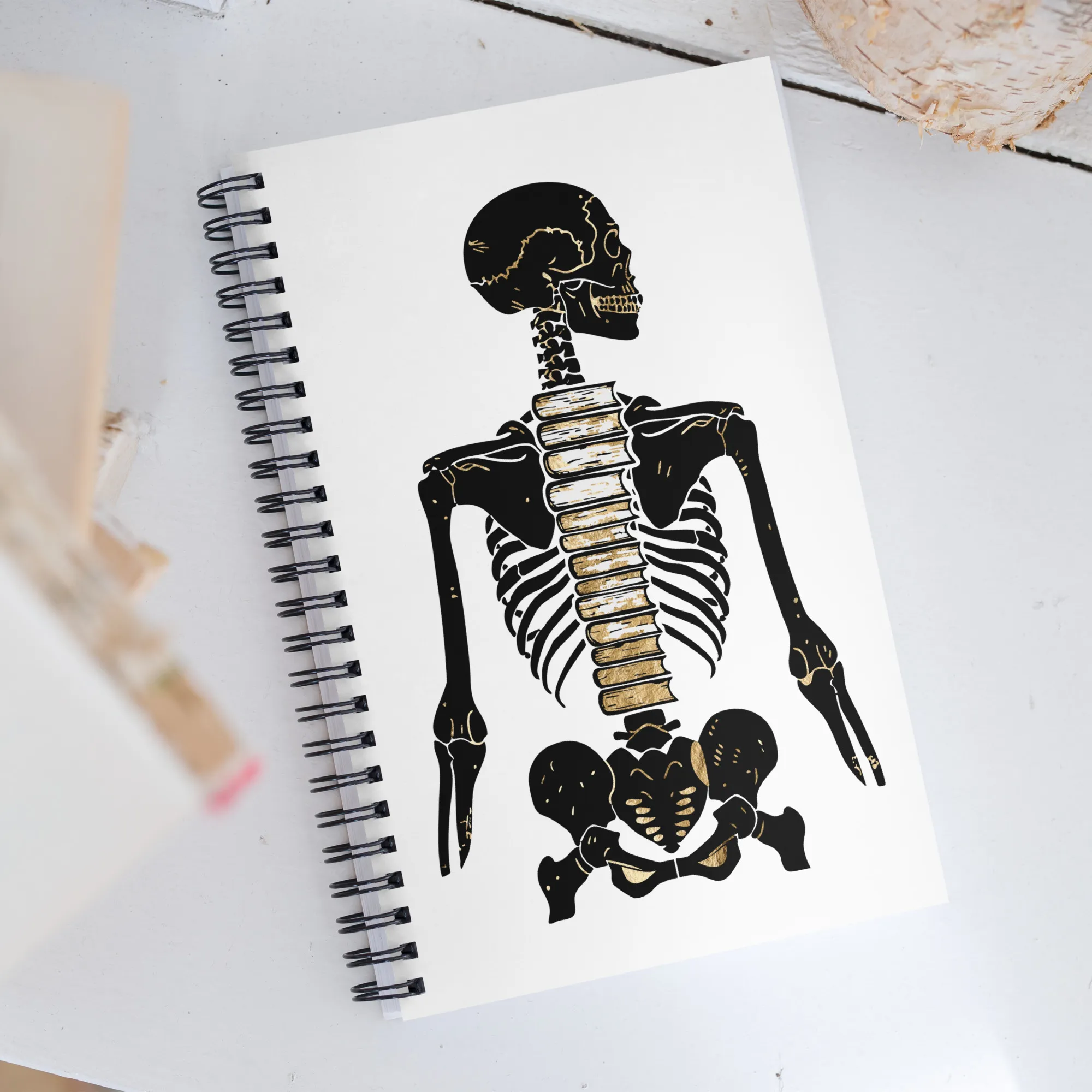 spiral-notebook-white-front-BOOK-SPINE-table