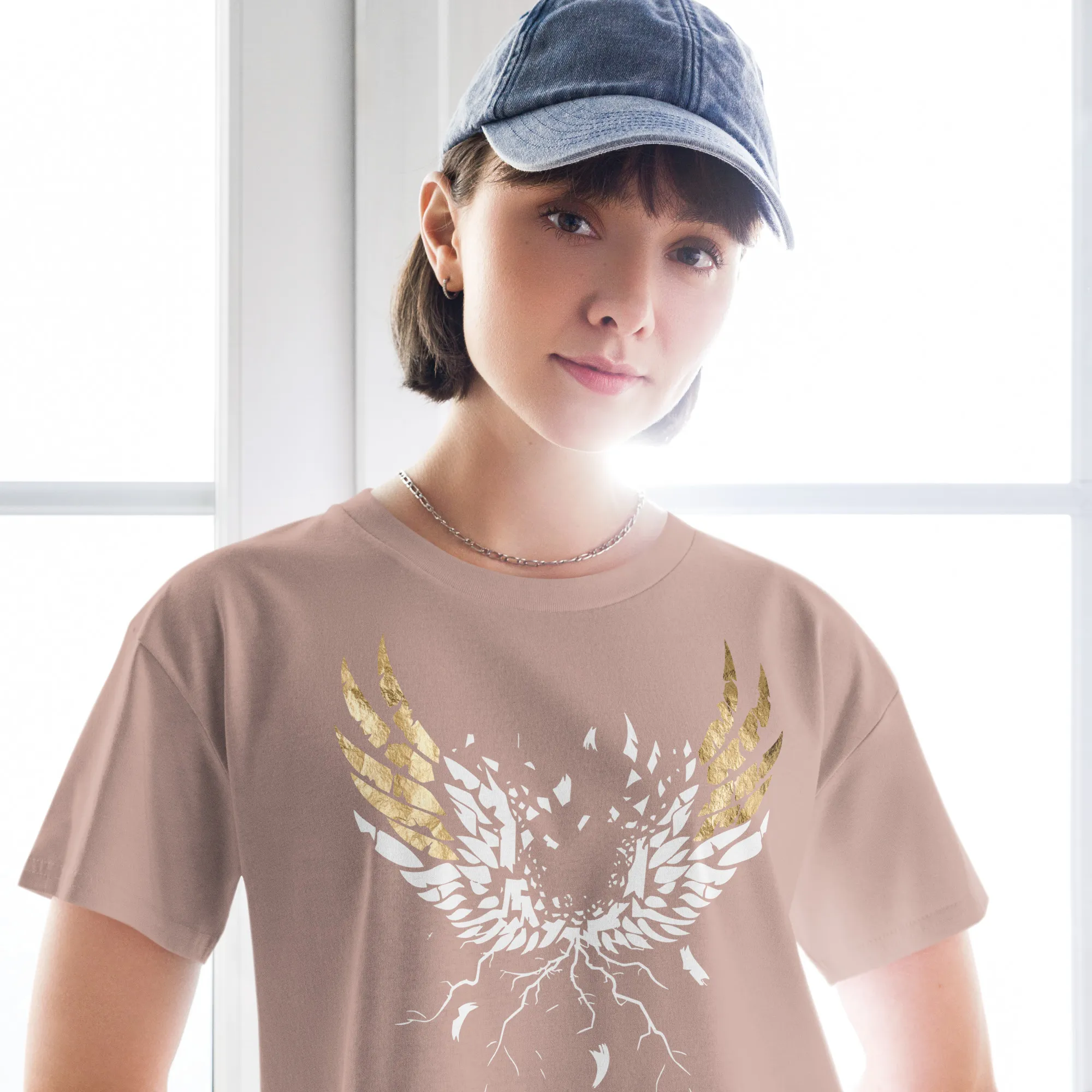 Hover image for Wings In The Dirt, Women’s Crop Tee