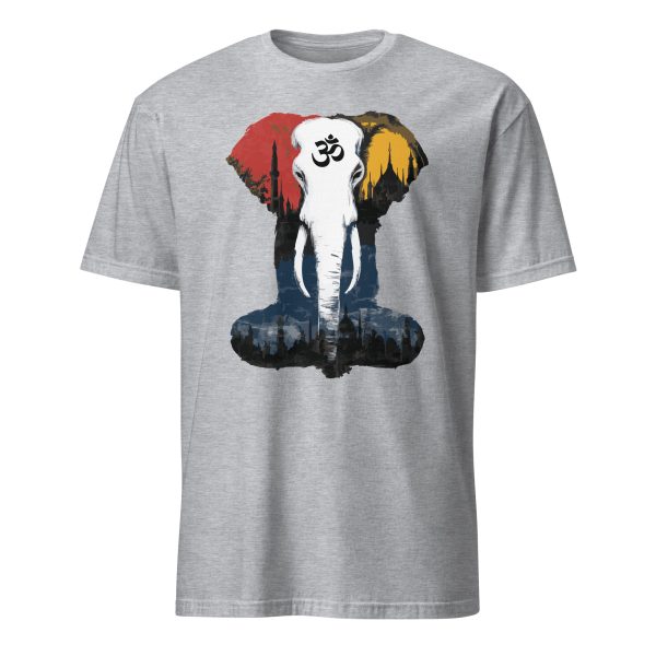 Sacred Ohm Elephant, Unisex Softstyle Classic Tee