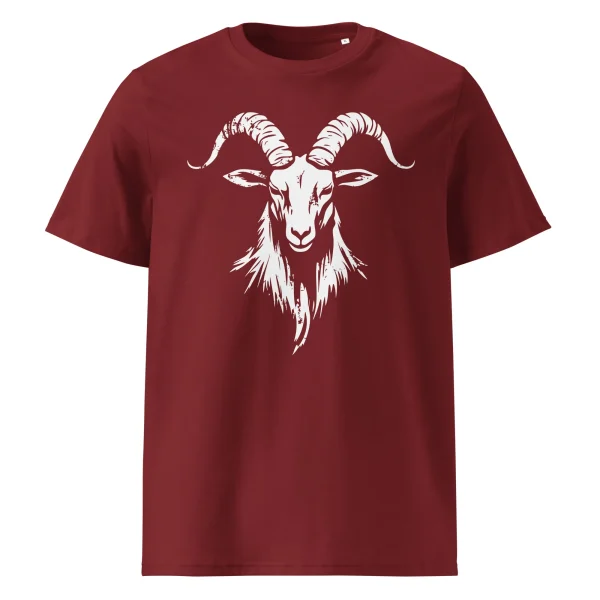 The GOAT, Unisex Organic Ribbed-Neck Tee