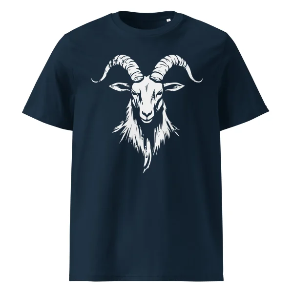 The GOAT, Unisex Organic Ribbed-Neck Tee