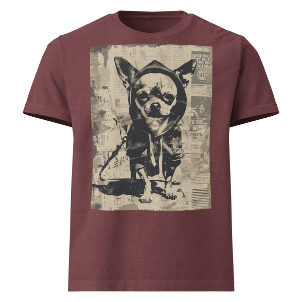 Rebel Without A Paws, Unisex Oversized Vintage Soft Tee
