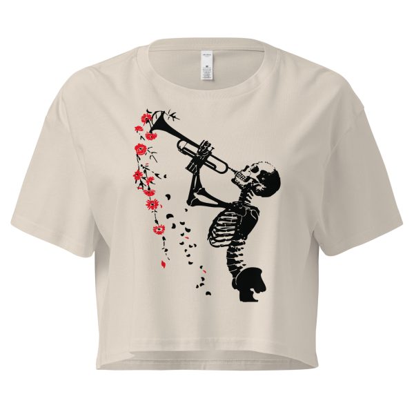 When Skeletons Play Jazz, Short Crop Top