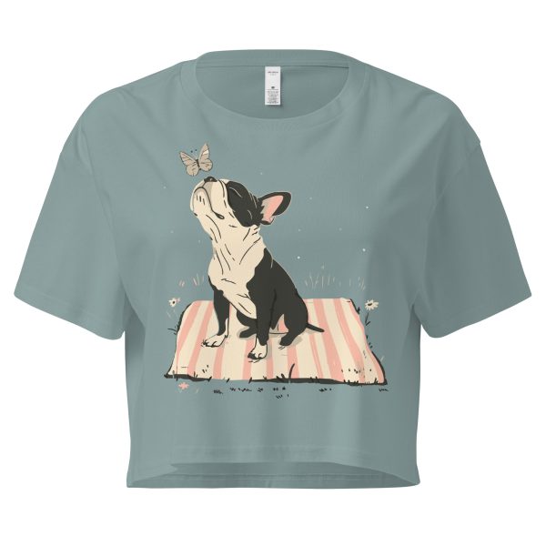 Best Friend Energy, Short Crop Top