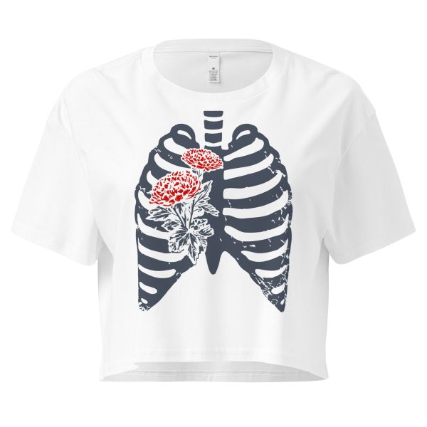 Blooming From Within, Short Crop Top