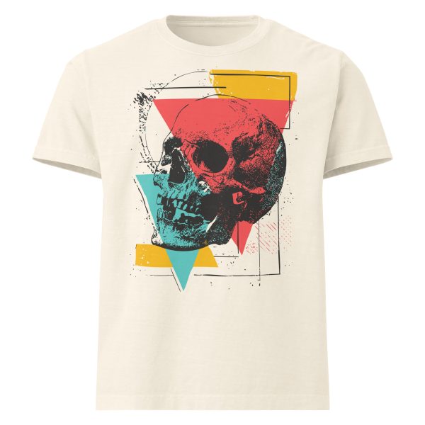 Skull Check, Oversized Unisex Graphic Tee