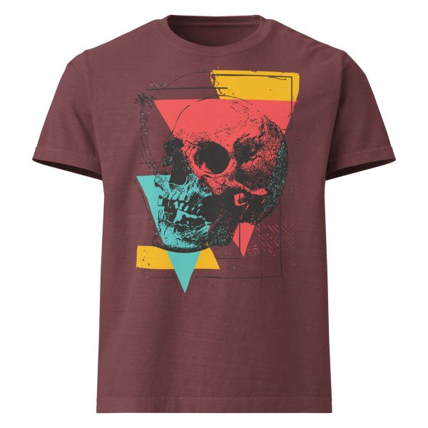 Skull Check, Oversized Unisex Graphic Tee