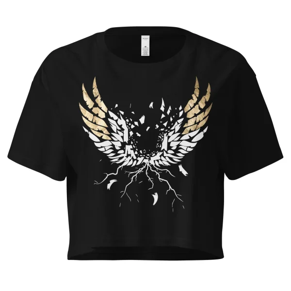 Wings In The Dirt, Short Crop Top