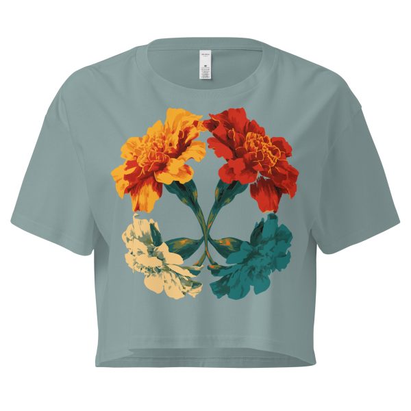 Cuatro Caléndulas, Short Crop Top