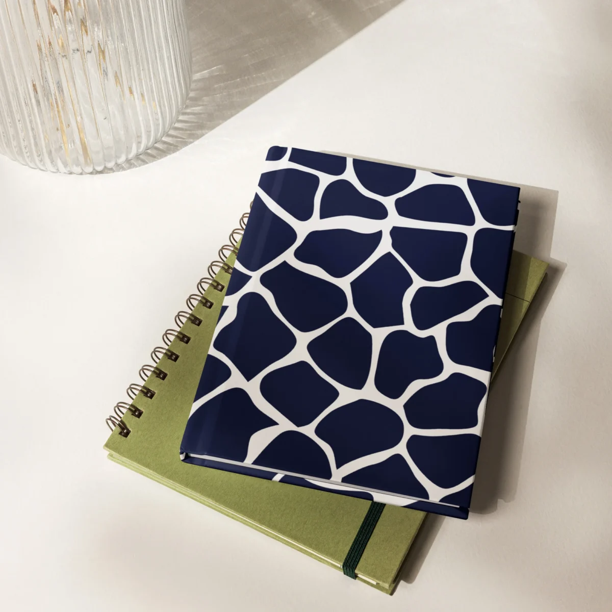 Blue-tiful — Hardcover Notebook | Left Wing Designs