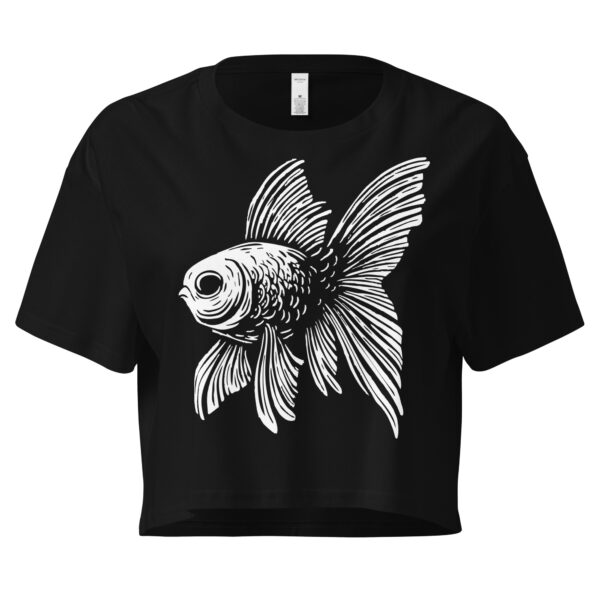 Judgy Fish, Short Crop Graphic Tee