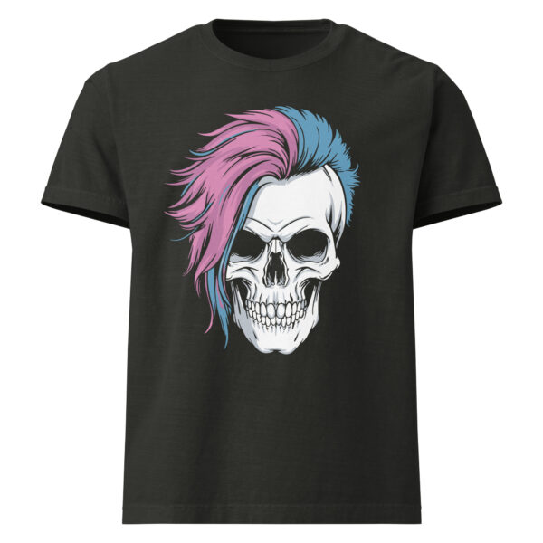 Punk Is Not Dead, Oversized Unisex Black Skeleton Shirt