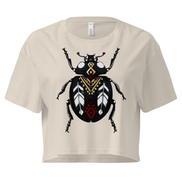 Boho Beetle — Cropped T-Shirt (Short)