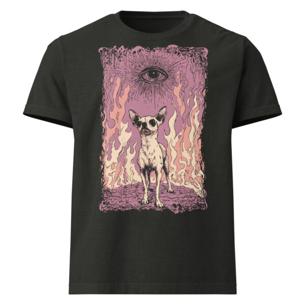 Pocket Hellhound — Oversized T-Shirt