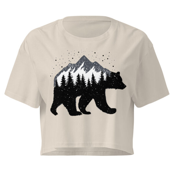 Stardust Grizzly — Cropped T-Shirt (Short)