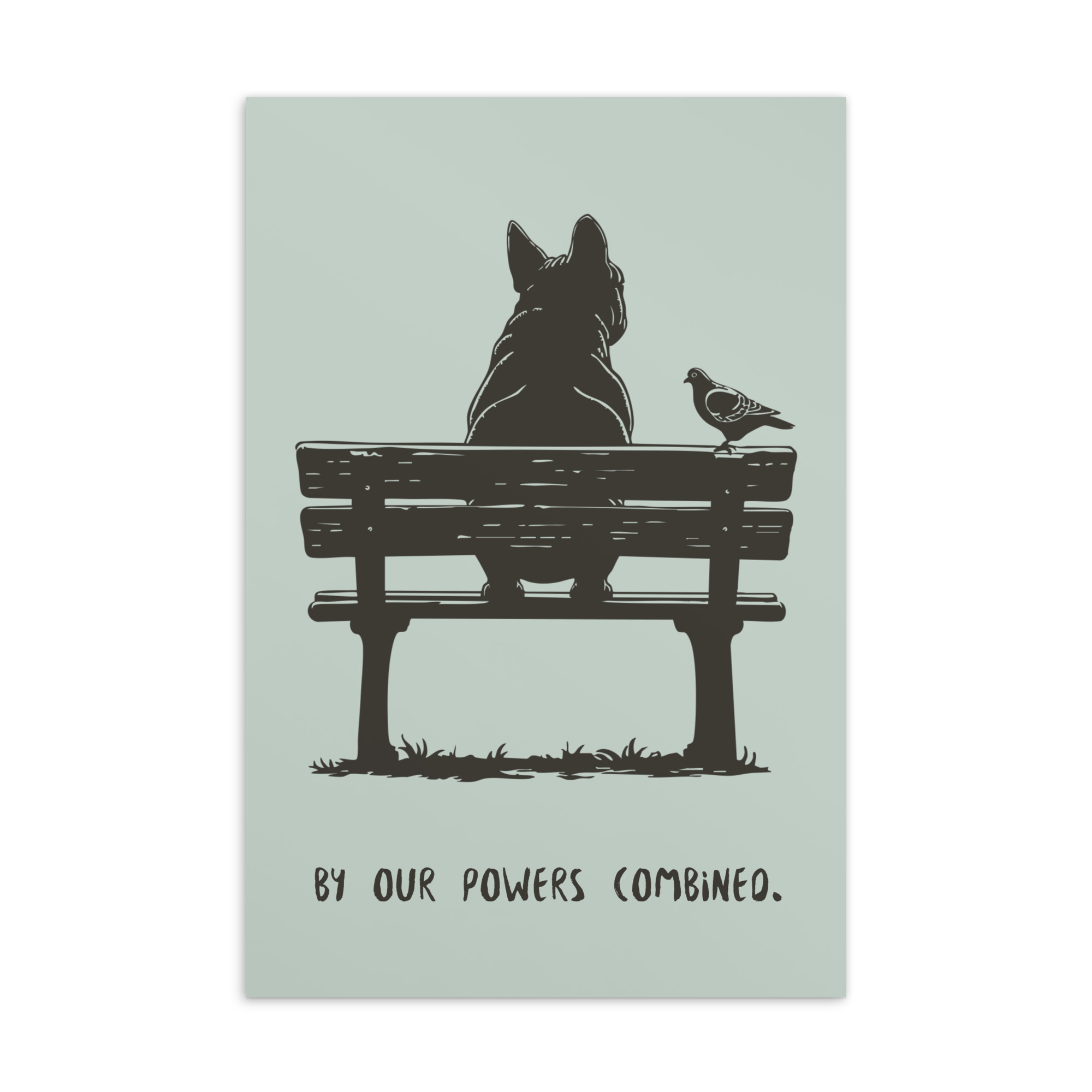 By Our Powers Combined — 4 x 6 Art Postcard - Image 1