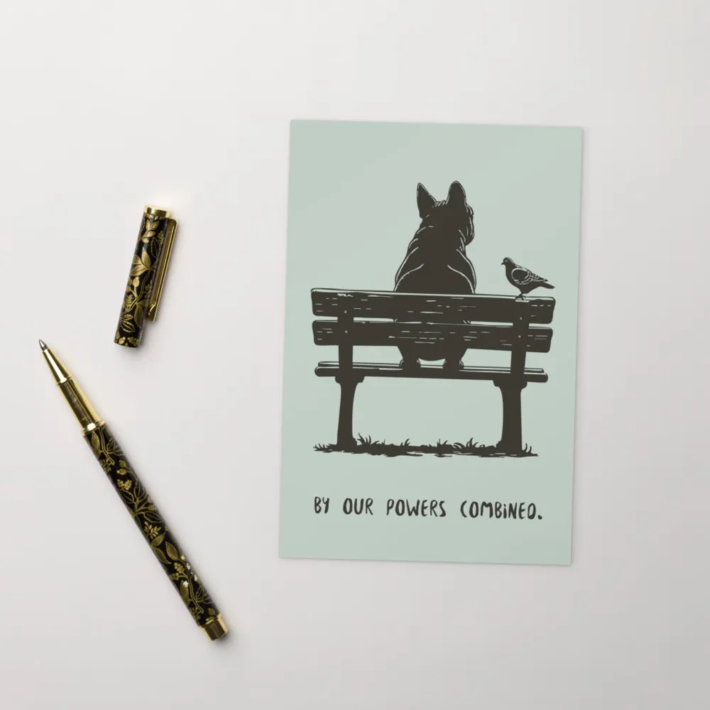 By Our Powers Combined — 4 x 6 Art Postcard - Image 2
