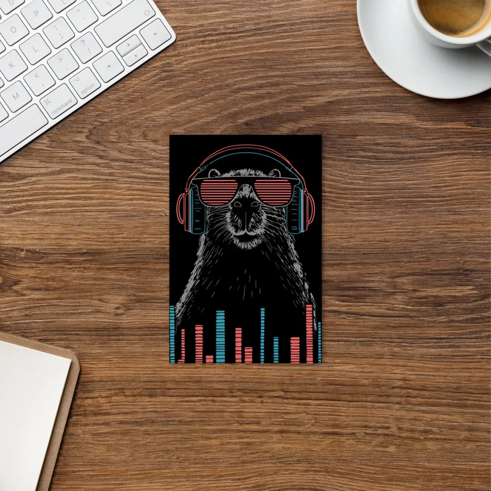 DJ No Cap — 4 x 6 Art Postcard - Image 5