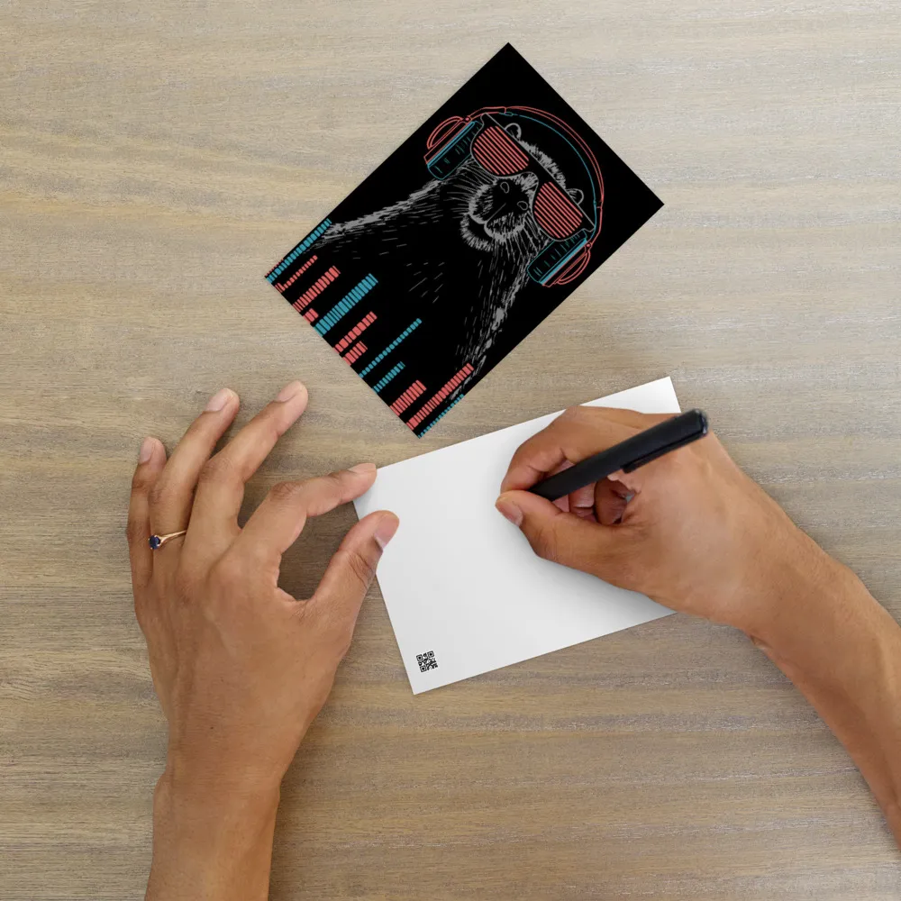 DJ No Cap — 4 x 6 Art Postcard - Image 6