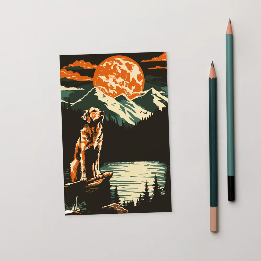 Bark Side of the Moon — 4 x 6 Art Postcard - Image 7