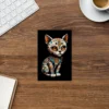 Resting Cat Face — 4 x 6 Art Postcard - Thumbnail Image 8