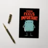 This Feels Important — 4 x 6 Art Postcard - Thumbnail Image 4