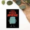 This Feels Important — 4 x 6 Art Postcard - Thumbnail Image 6