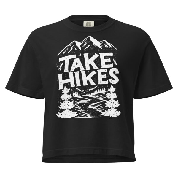 Take Hikes — Cropped T-Shirt (Boxy)