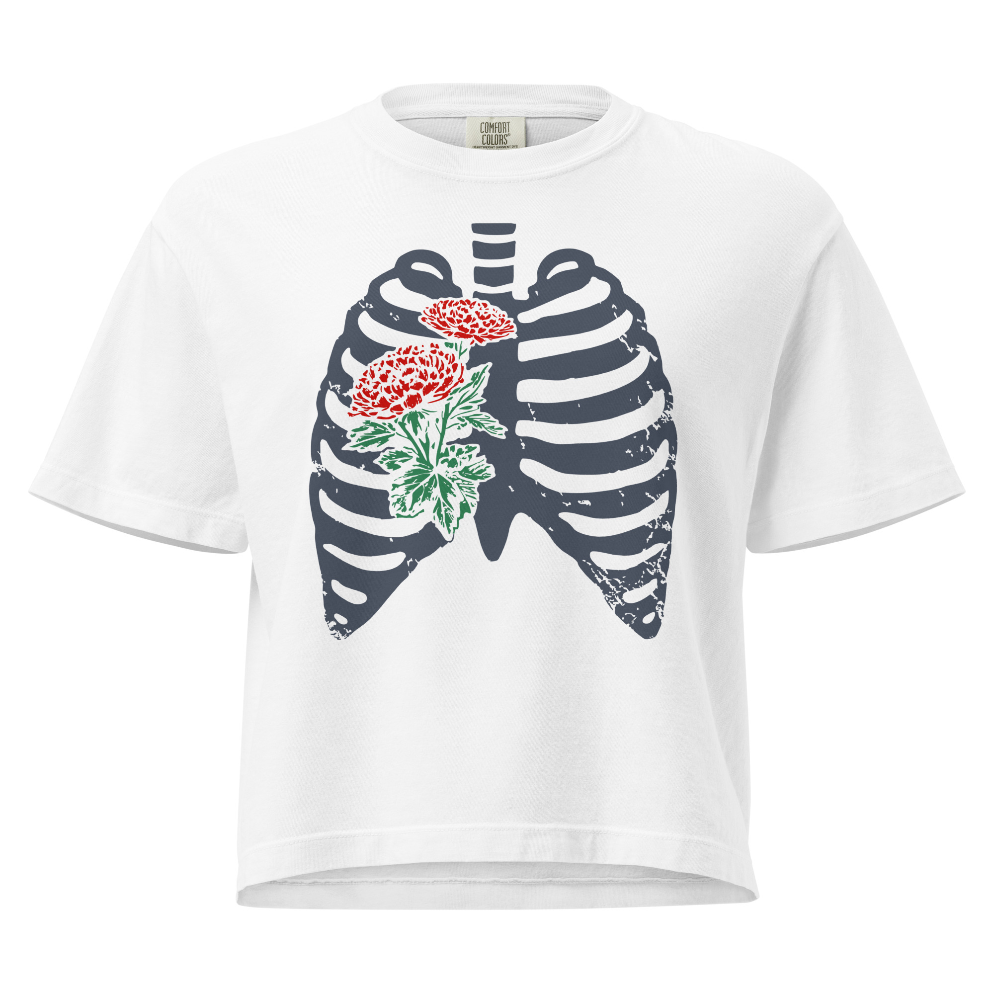 Bloom Anyway — Cropped T-Shirt (Boxy) - Image 1